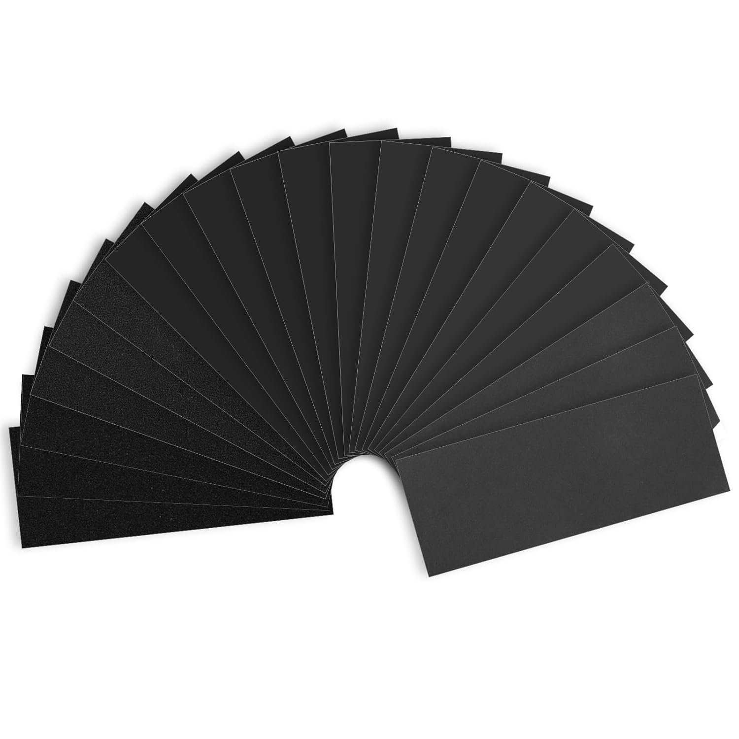 Sandpaper Assortment, Wet Dry Sand Paper 9 x 3.6 Inch | 120/220/400/600/800/1000/2000 Grit, 21 Sheets, for Wood Metal Automotive Sanding and Polishing