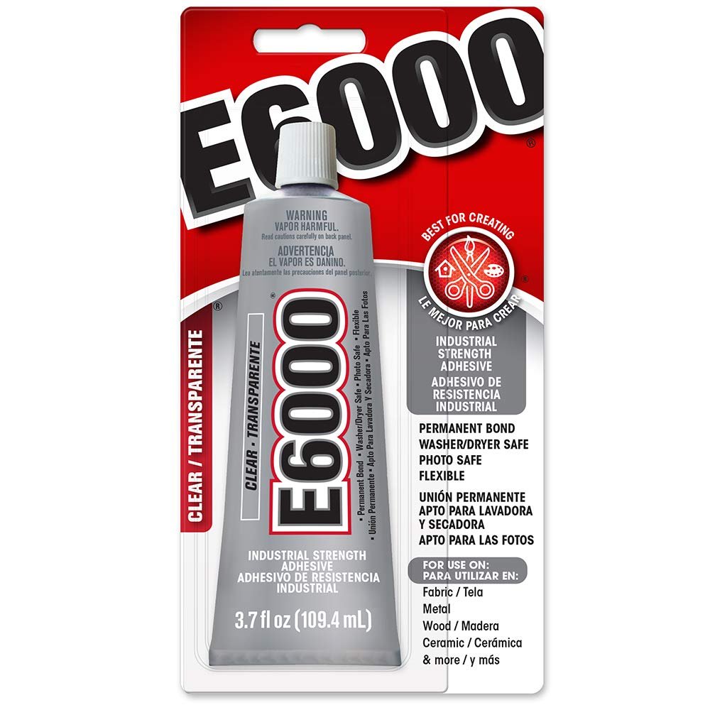 E6000 230010 Craft Adhesive, 3.7 Fluid Ounces, clear