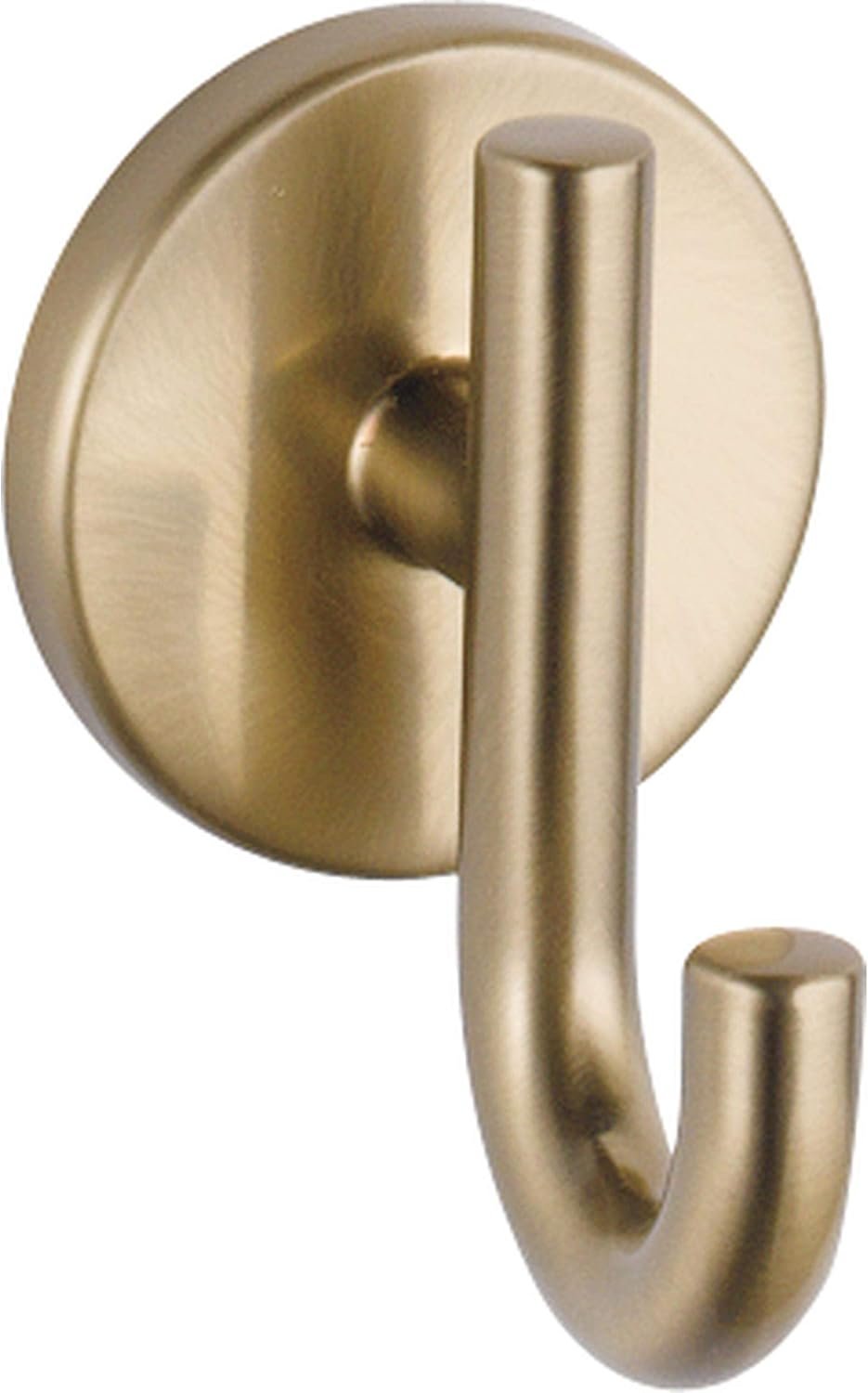Delta Single Towel Hook for Bathroom or Kitchen| Champagne Bronze | Trinsic Accessories