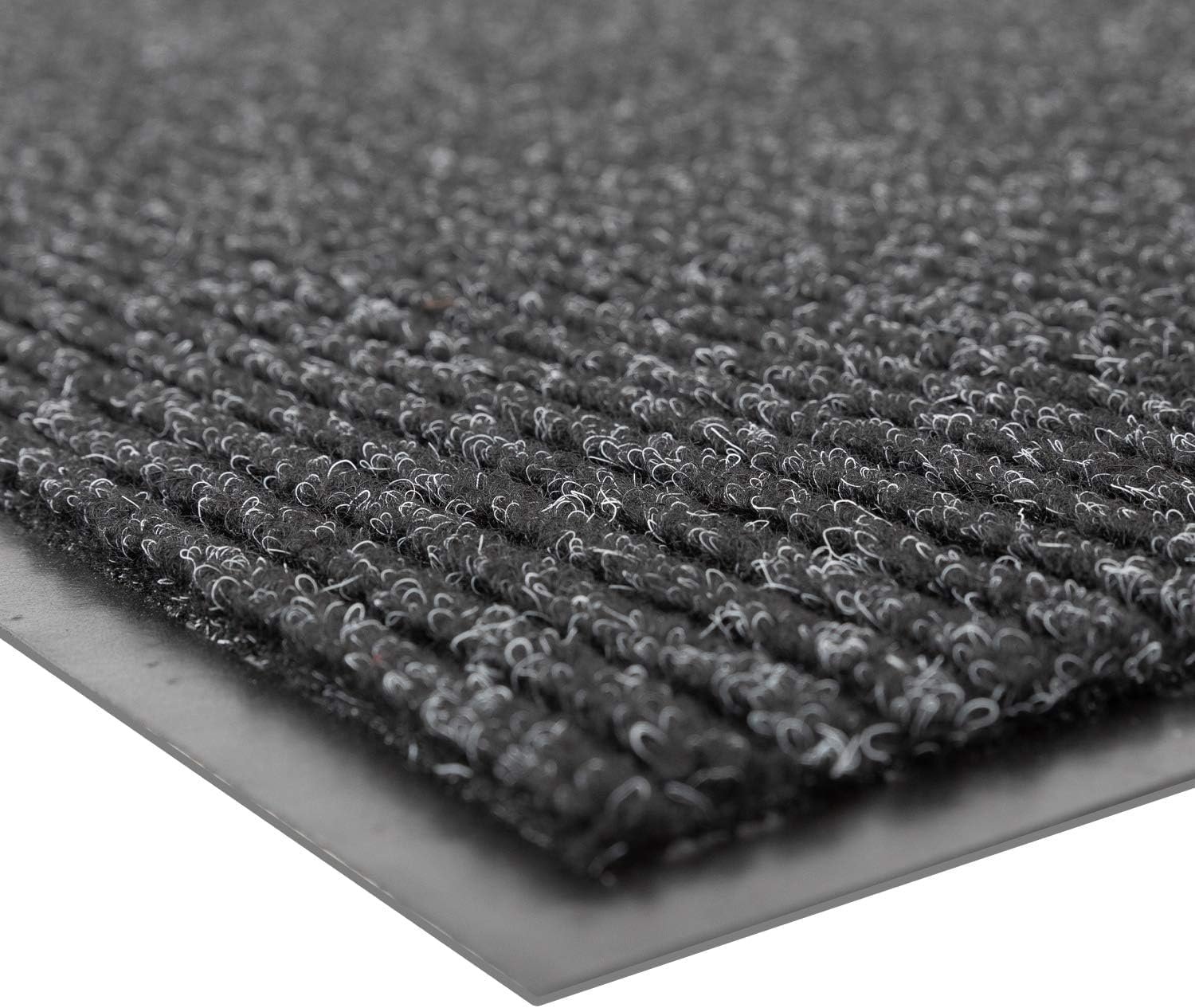 Notrax 109 Industrial Door Mat, 3′ x 5′ Charcoal, Made in the USA