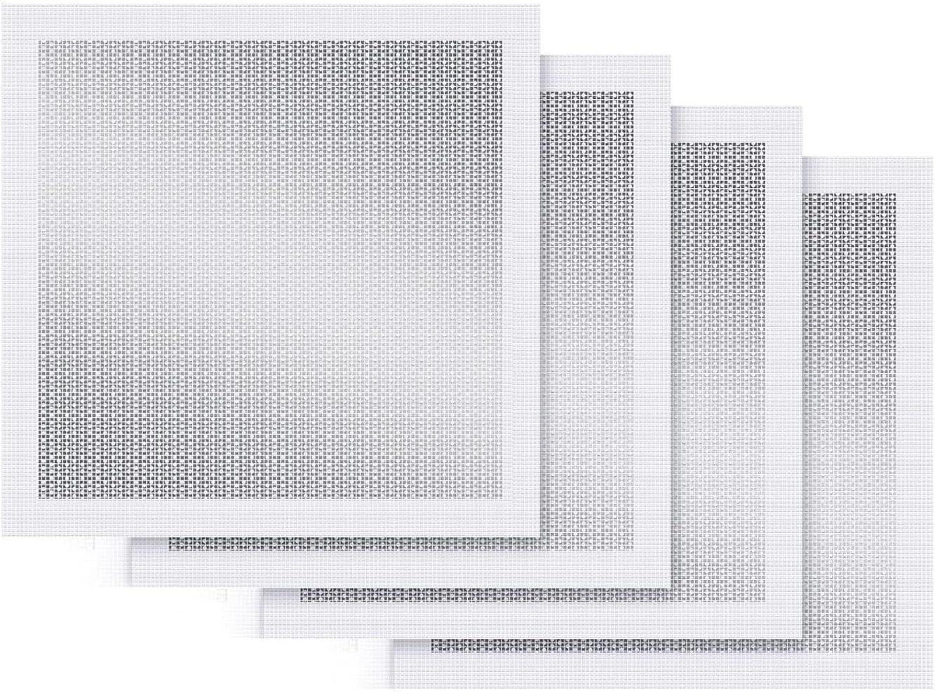 4-Pack 12×12 Inch Drywall Repair Patch Kit, Self-Adhesive Mesh with Aluminum Panels, Heavy-Duty Wall and Ceiling Hole Patch for Large Repairs