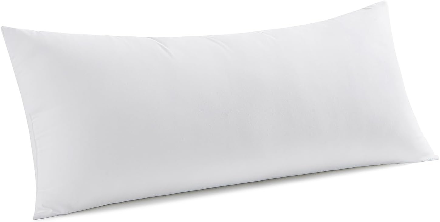 MIULEE 14×36 Throw Pillow Insert, Virgin Microfiber Pillow for Couch Bed | Soft and Support, Durable Brushed Fabric, Decorative Rectangle Pillow for Sofa Bed Couch
