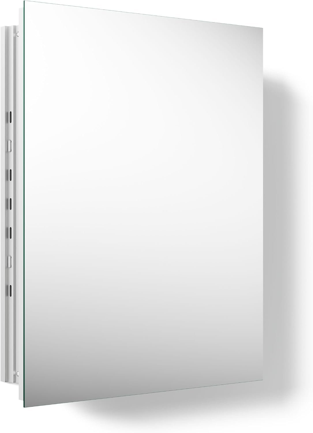 Kohler 55060-NA Embark Slim Medicine Cabinet Mirror, Adjustable Shelves, Bathroom Organizers and Storage, 16 in. W x 20 in. H