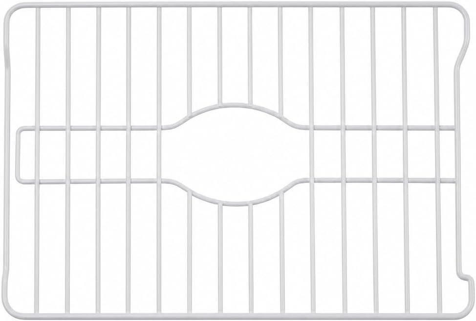 Better Houseware Sink Protectors for Kitchen Sink, Protective Metal Grid, 16×12.3×1 inches, White Kitchen Sink Mat to Shield Sink Base from Scratches, Rust-Resistant Coating, M