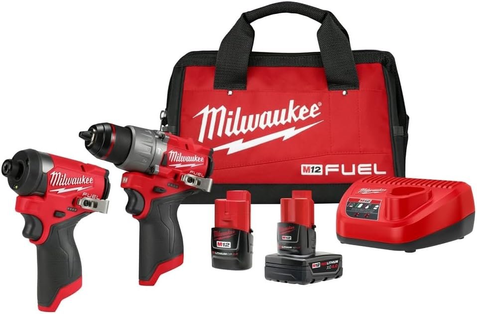 Milwaukee Electric – M12 Fuel. 2-Tool Combo KIT