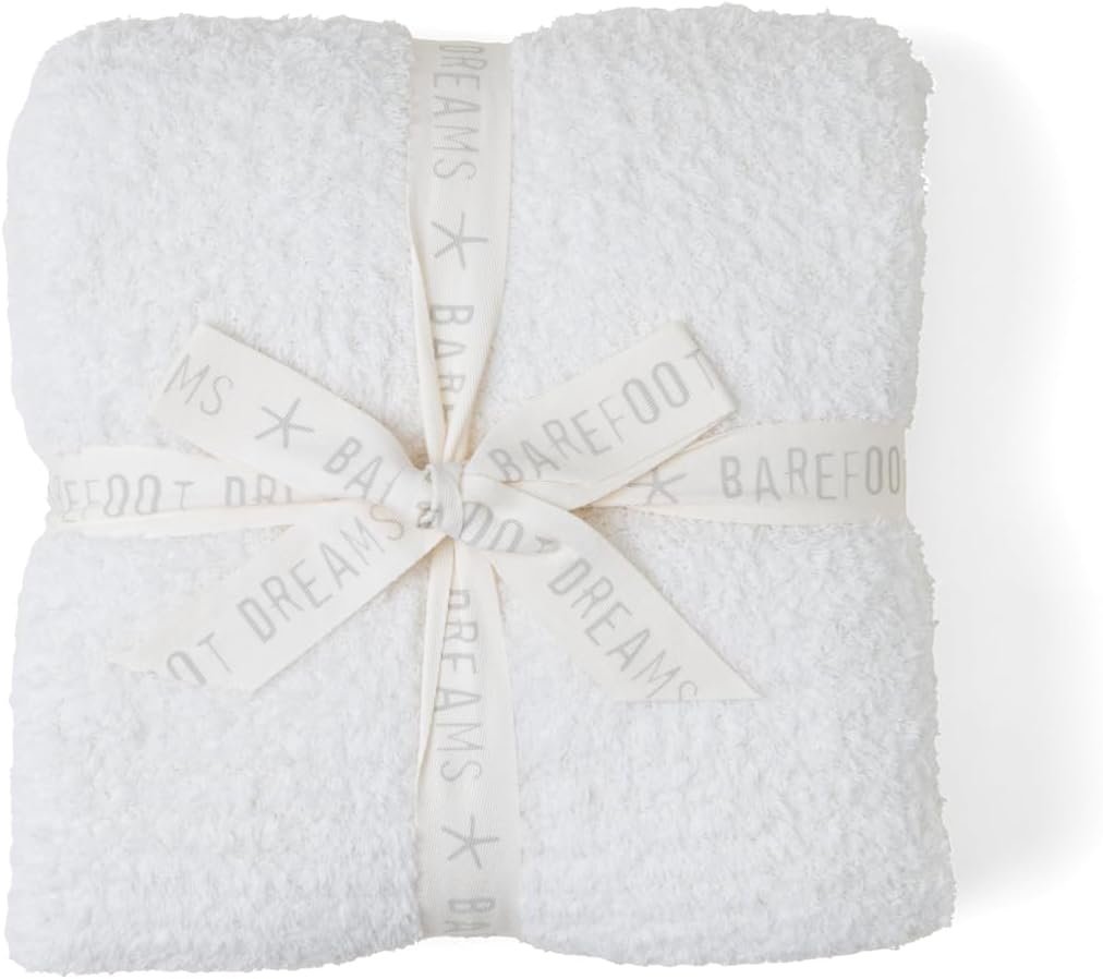 Barefoot Dreams® CozyChic® Throw, Cream, 54″x72″