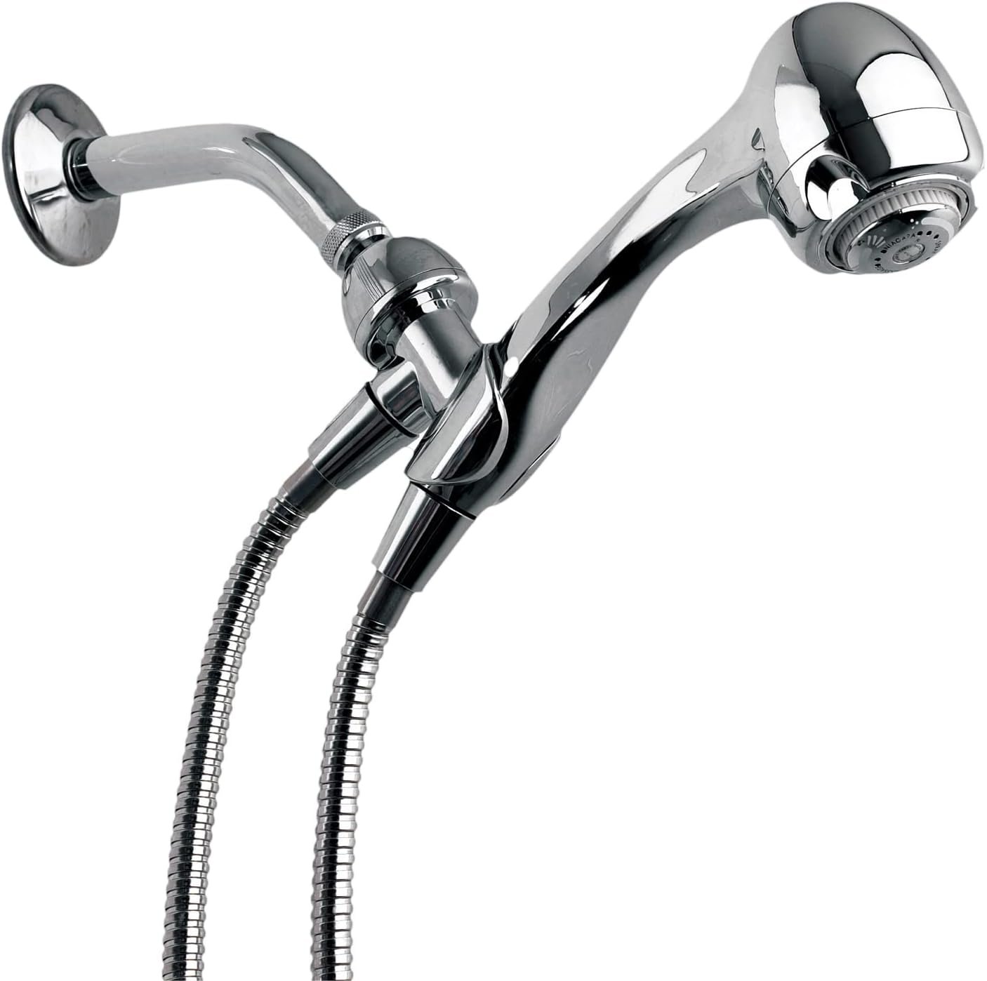 Niagara Conservation Earth Spa 3-Spray 1.5 GPM 2.7-in. Wall Mount Handheld Shower Head in Chrome, 1-Pack with Pressure Compensation Technology