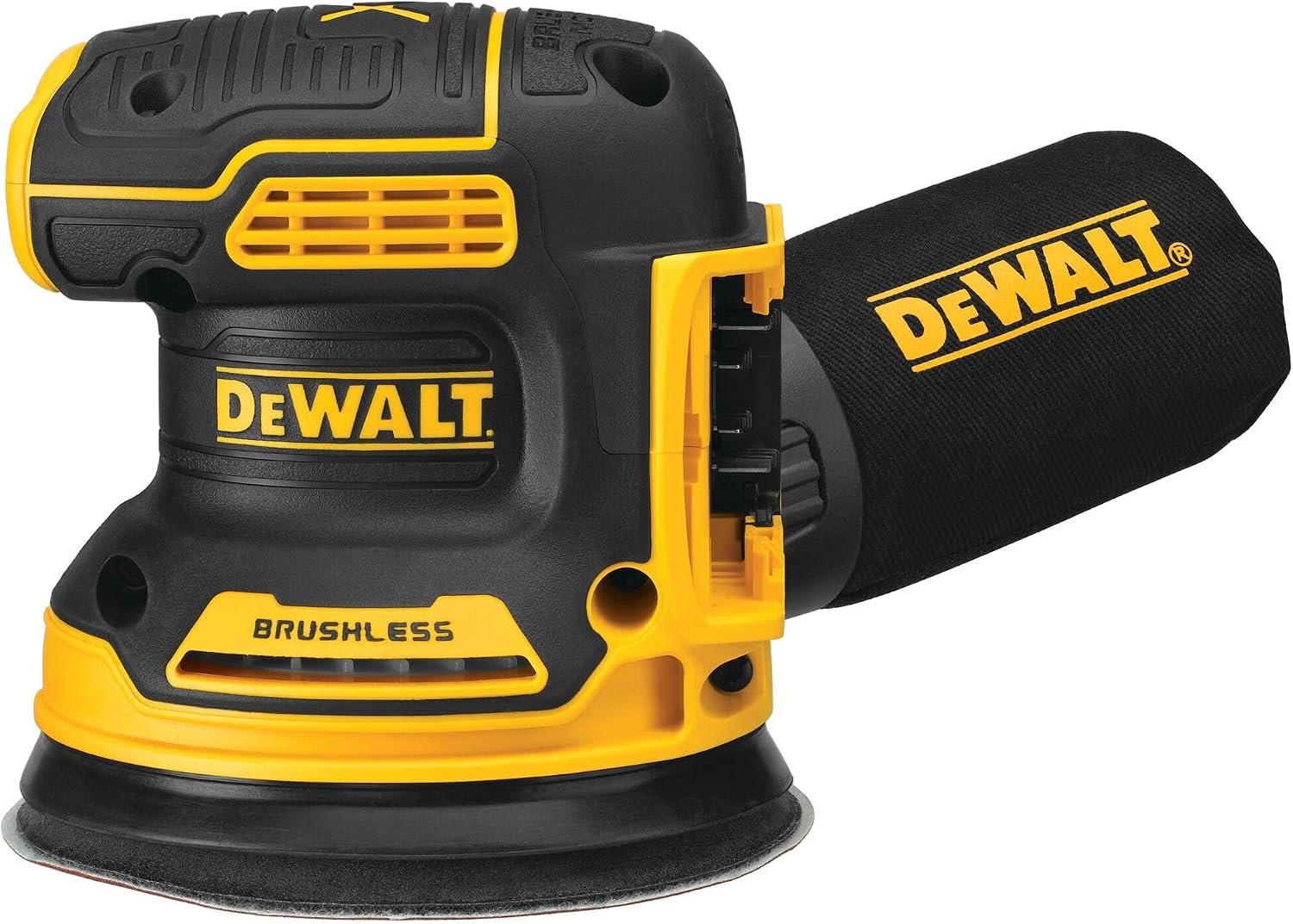 DEWALT 20V MAX Orbital Sander, Tool Only (DCW210B) | Brushless motor, dust collection