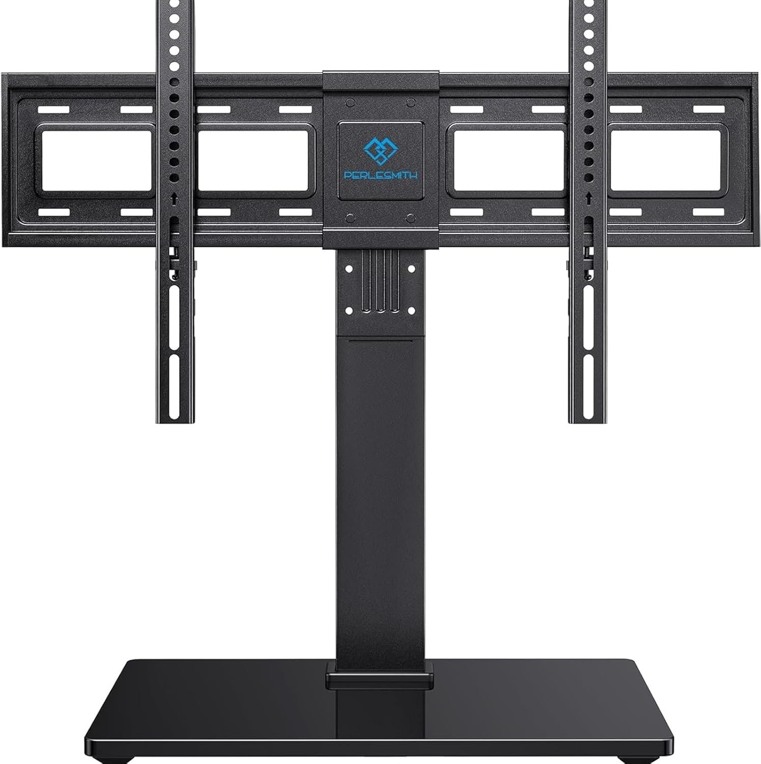 PERLESMITH Universal Swivel TV Stand Legs for 37-75 78 inch TVs, Height Adjustable Tabletop Mount Holds up to 99lbs, Table Television Stands for Livingroom & Bedroom, Universal VESA 600x400mm, PSTVS13