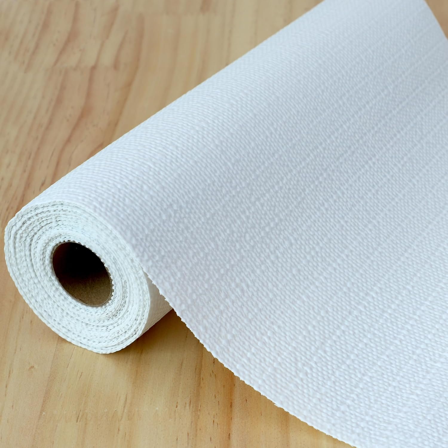 Shelf Liners for Cabinets Waterproof 16 Inch Wide X 20 Ft Non Slip Cabinet Drawer Liners White Non Adhesive Washable Shelves Mats for Kitchen Refrigerator Pantry Bathroom Cupboard Closet Dresser