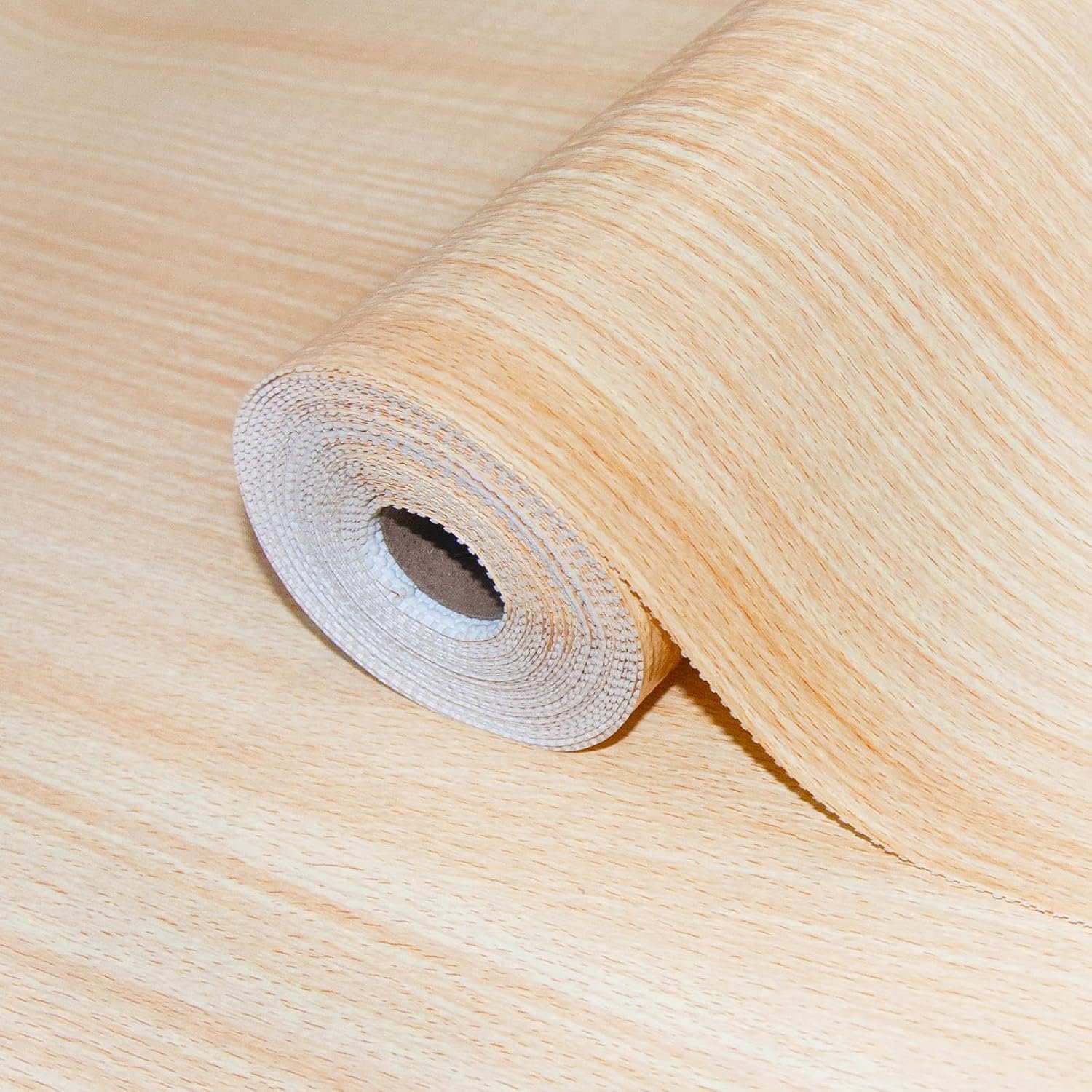 Drawer Shelf Liner for Kitchen Cabinets Non-Adhesive, Non Slip Shelf Paper Waterproof Thickened Cabinet Liners for Shelves, Strong Grip Mats for Cupboard, Dresser, Pantry, Wood-Grain, 11.8 in x 10 FT