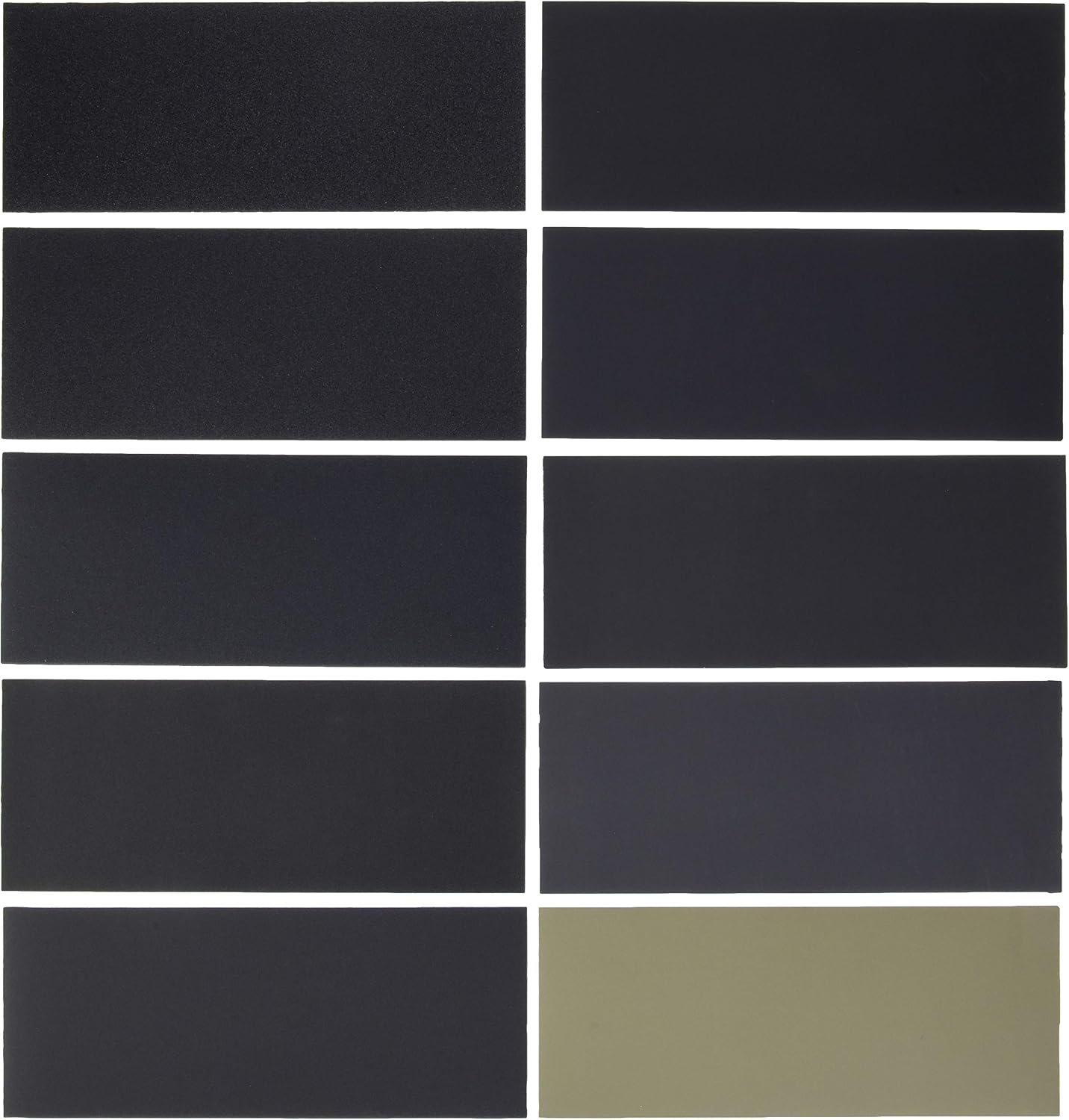 Dura-Gold Premium 50 Sheet Assorted 3-2/3″ x 9″ Wet or Dry Sandpaper, Grits 150, 220, 320, 400, 600, 800, 1000, 1500, 2000, 3000 (5 Ea) – Automotive Color Sanding Polishing, Woodworking, Block Sander