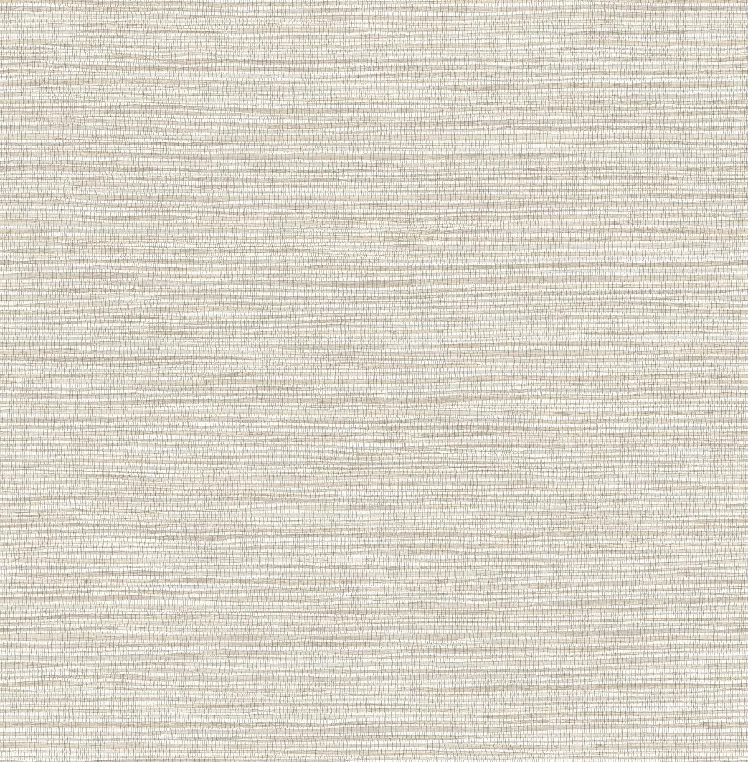 RoomMates Neutral Dimensional Grasscloth Peel and Stick Wallpaper, RMK12682PLW